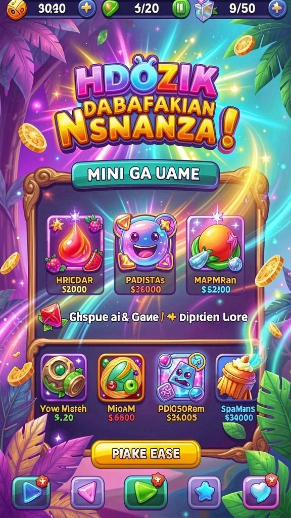 8728slots - Tampilan antarmuka yang ramah pengguna dan menarik.