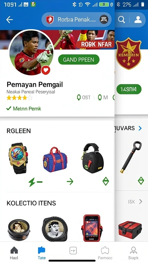 jawabet88 - Antarmuka pengguna yang intuitif dan modern.