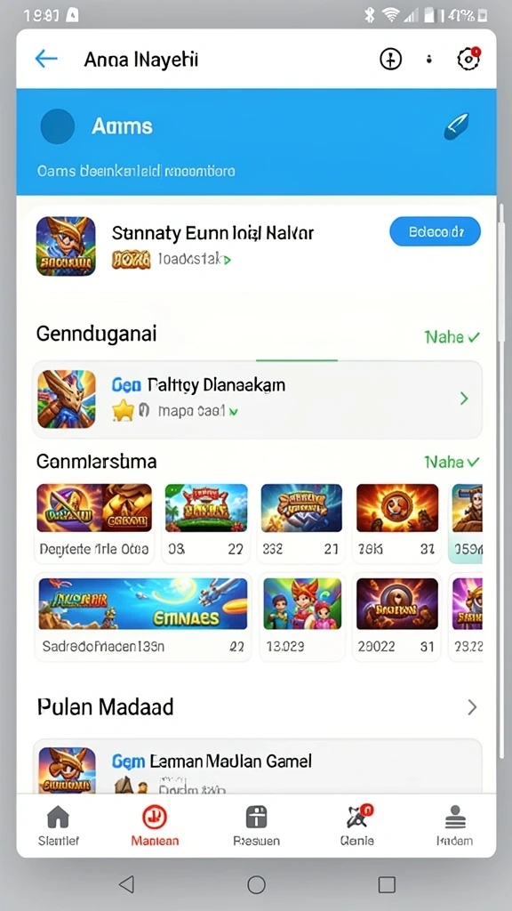 pp123 - Tampilan menawan dari karakter utama dalam game.