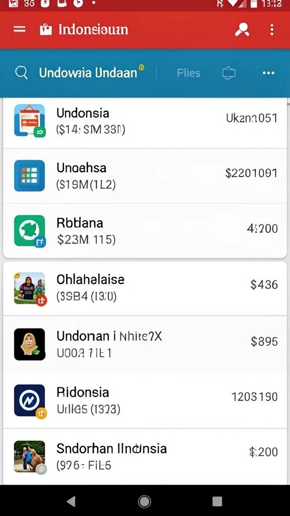 wongtoto - Tampilan antarmuka aplikasi yang menarik dan mudah digunakan.